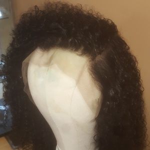Kinky Curly Lace Frontal  Wig